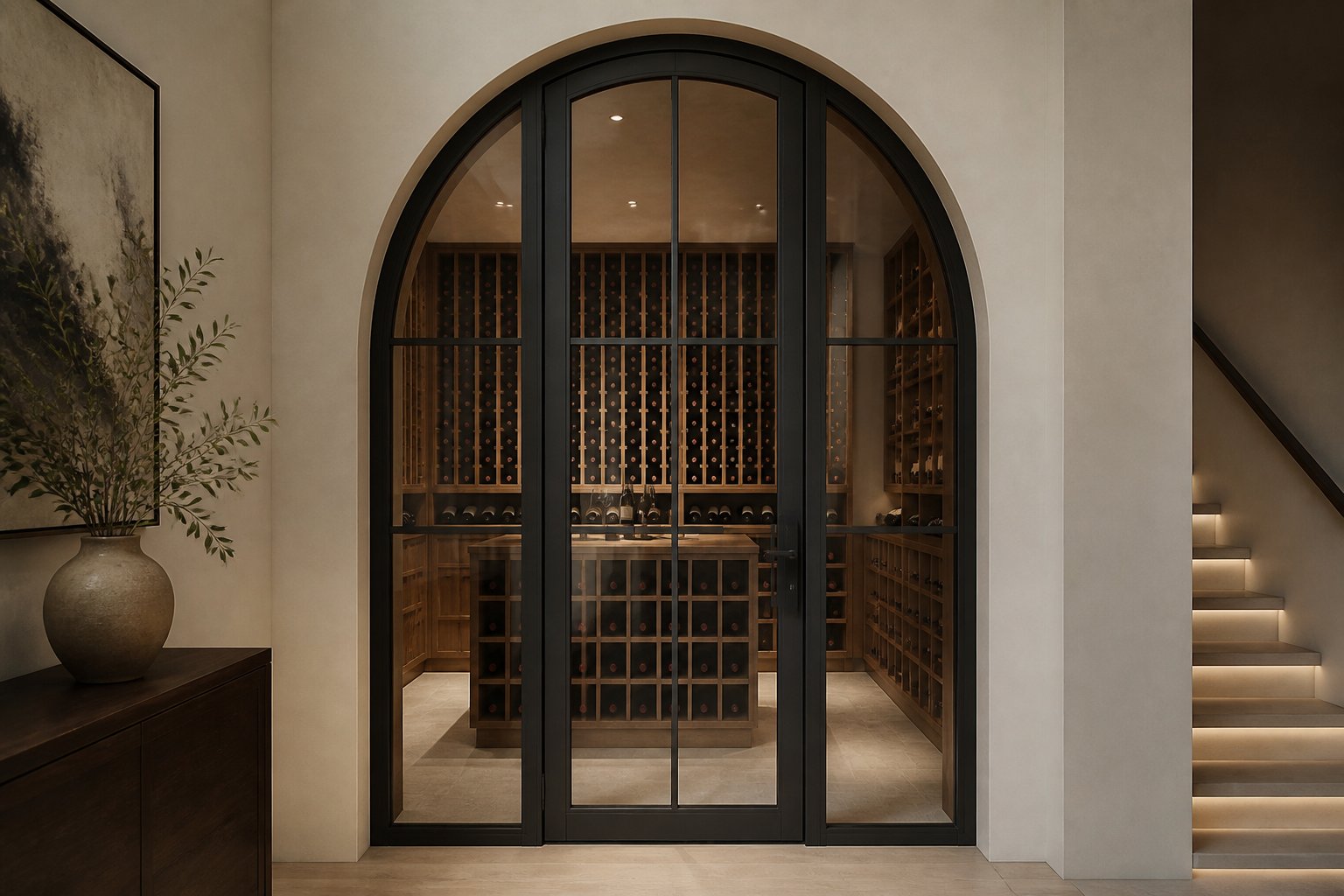 VLX 100 Arched / Custom Door in Boynton Beach, FL | TruePane Windows & Doors - detail 3