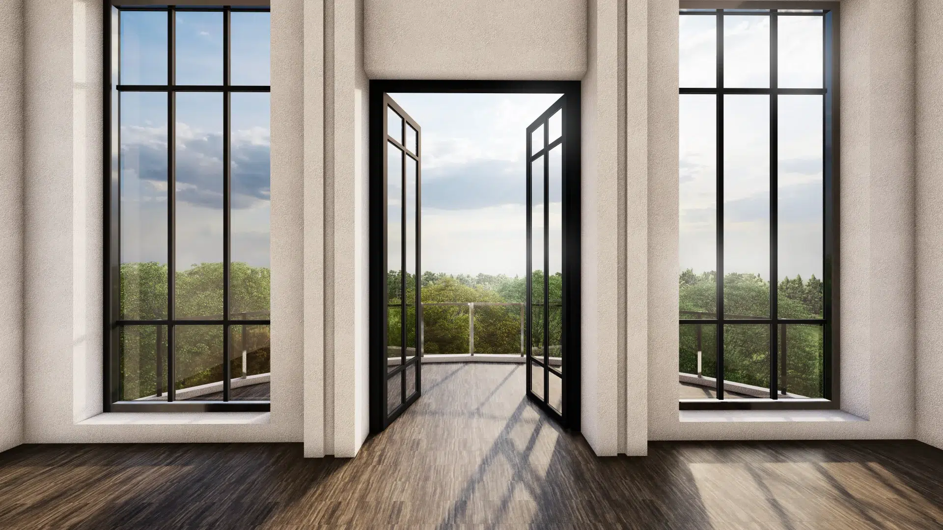 VLX 100 Double Swing / French Door in Boynton Beach, FL | TruePane Windows & Doors - detail 1