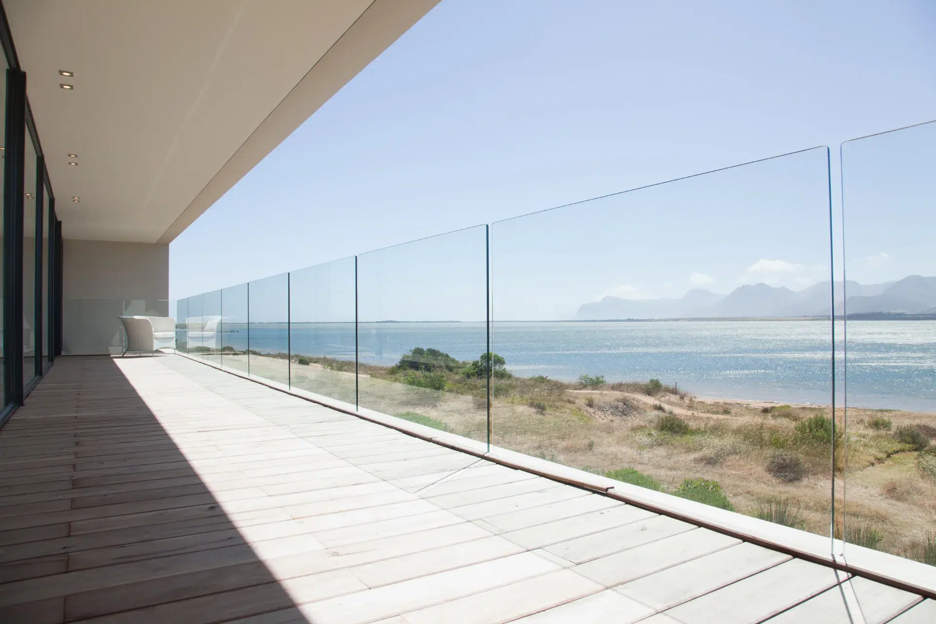 VLX 120 Glass Railing System in Boynton Beach, FL | TruePane Windows & Doors - detail 1